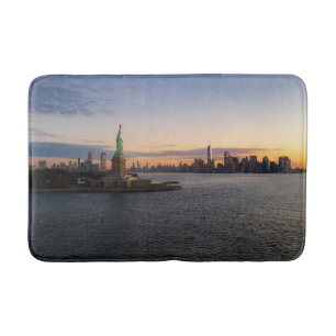 Monuments Statue of Liberty NYC Bath Mat