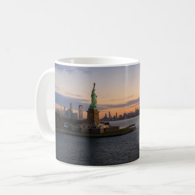 Monuments | Statue of Liberty NYC Coffee Mug (Front Left)