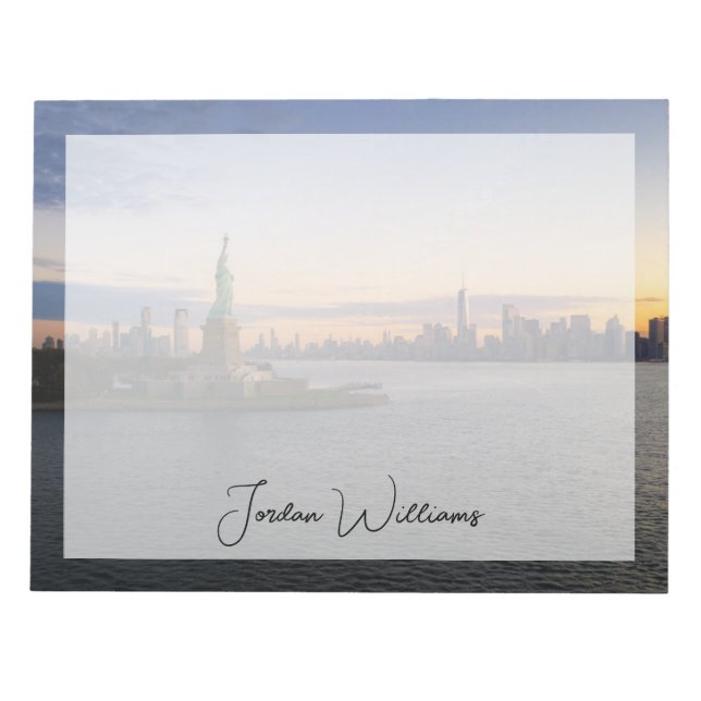 Monuments | Statue of Liberty NYC Notepad (Front)
