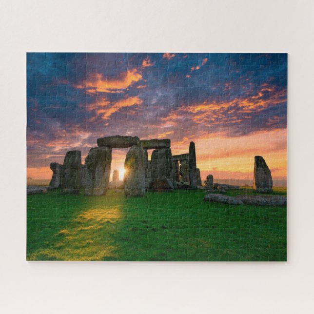 Monuments | Stonhenge, England Jigsaw Puzzle (Horizontal)