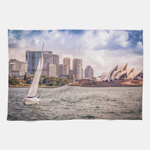 Monuments Sydney Opera House Kitchen Towel