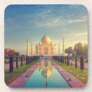 Monuments Taj Mahal Colours Coaster
