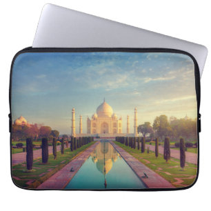 Monuments   Taj Mahal Colours Laptop Sleeve