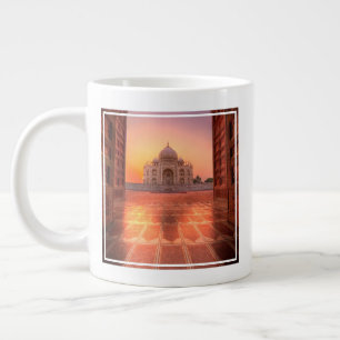 Monuments   Taj Mahal, India at Sunset Large Coffee Mug