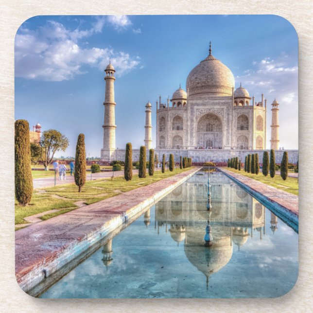 Monuments | Taj Mahal Sunrise Coaster (Front)