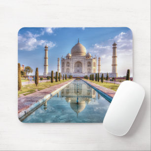 Monuments Taj Mahal Sunrise Mouse Pad