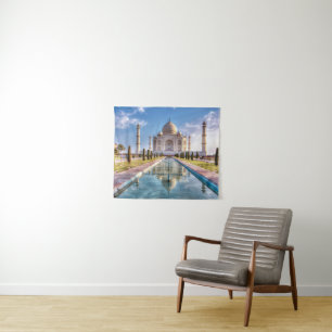 Monuments   Taj Mahal Sunrise Tapestry