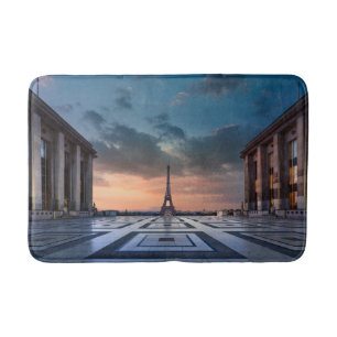 Monuments   The Eiffel Tower Bath Mat