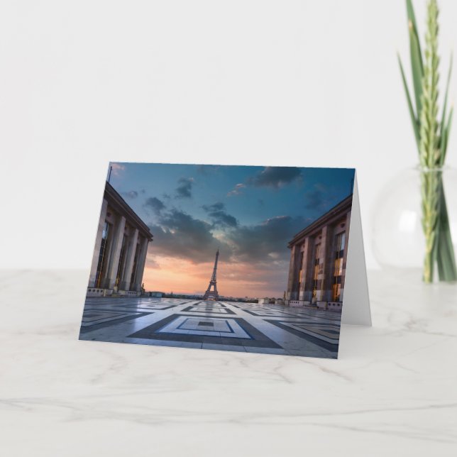 Monuments | The Eiffel Tower Card (Front)
