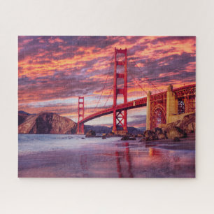 Monuments The Golden Gate San Francisco, CA Jigsaw Puzzle