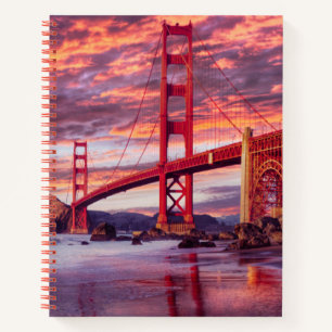 Monuments   The Golden Gate San Francisco, CA Notebook