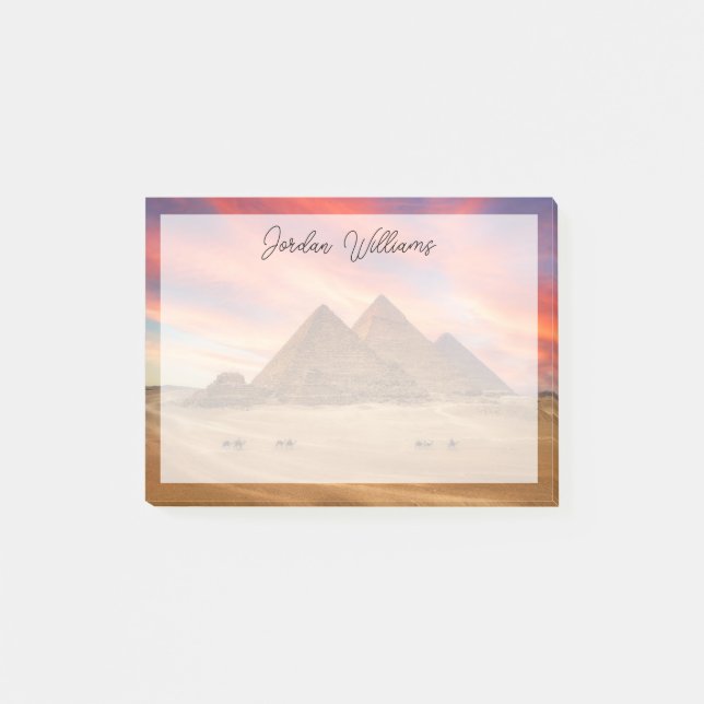 Monuments | The Great Pyramids Post-it Notes (Front)