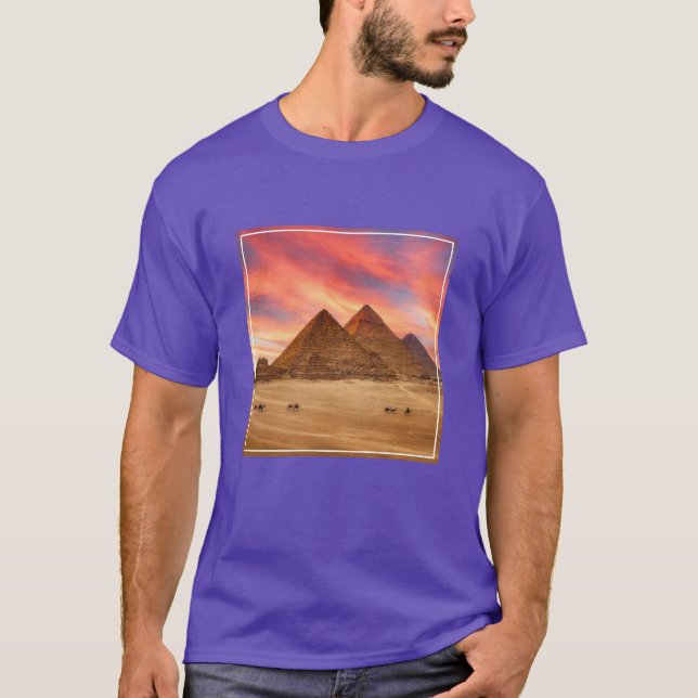 Monuments | The Great Pyramids T-Shirt (Front)