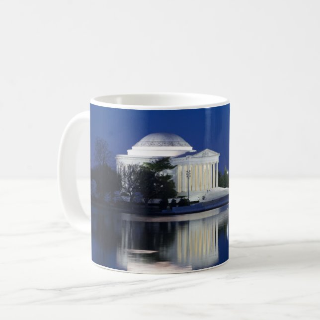 Monuments | The Jefferson Memorial Coffee Mug (Front Left)