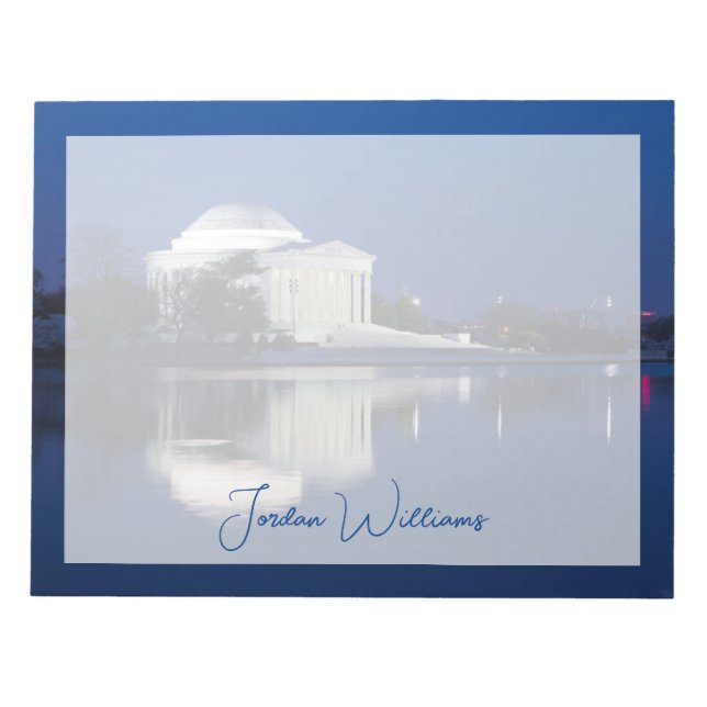 Monuments | The Jefferson Memorial Notepad (Front)