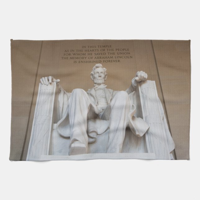 Monuments | The Lincoln Memorial Kitchen Towel (Horizontal)