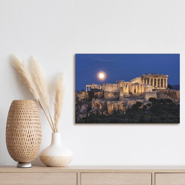 Monuments | The Parthenon Athens, Greece Canvas Print (Creator Uploaded)