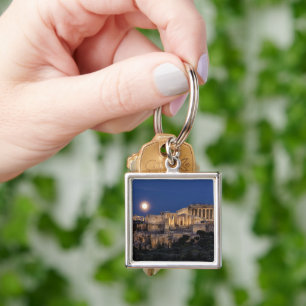 Monuments The Parthenon Athens, Greece Keychain