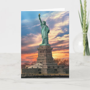 Monuments   The Statue of Liberty Card