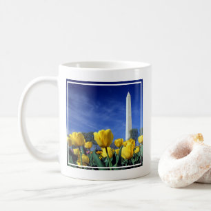 Monuments   Washington Monument in Spring Coffee Mug