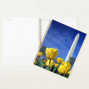 Monuments   Washington Monument in Spring Planner