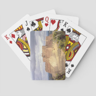 Monzon Castle, where King James spent his infancy, Playing Cards