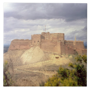 Monzon Castle, where King James spent his infancy, Tile