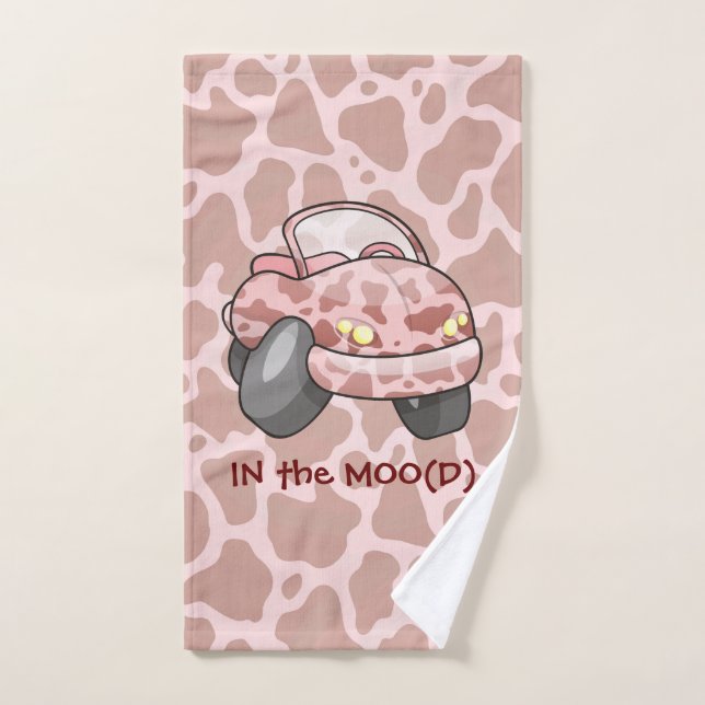 Moo Car (Serviette à main)