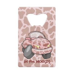 Moo Car Credit Card Bottle Opener