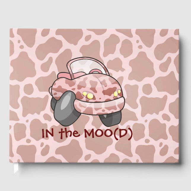 Moo Car Guest Book (Front)