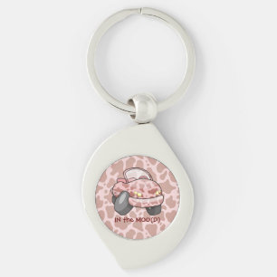 Moo Car Keychain