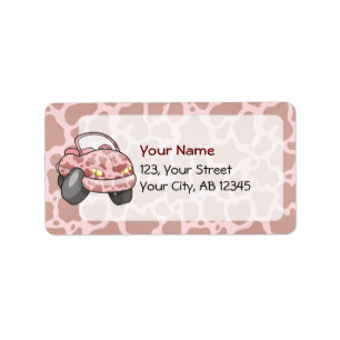 Moo Car Label