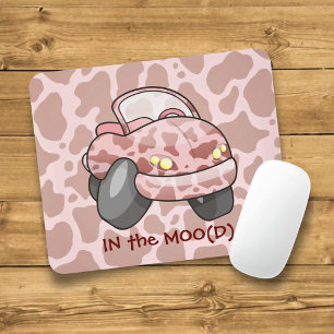 Moo Car Mouse Pad
