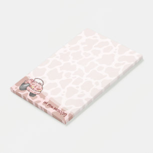 Moo Car Post-it Notes