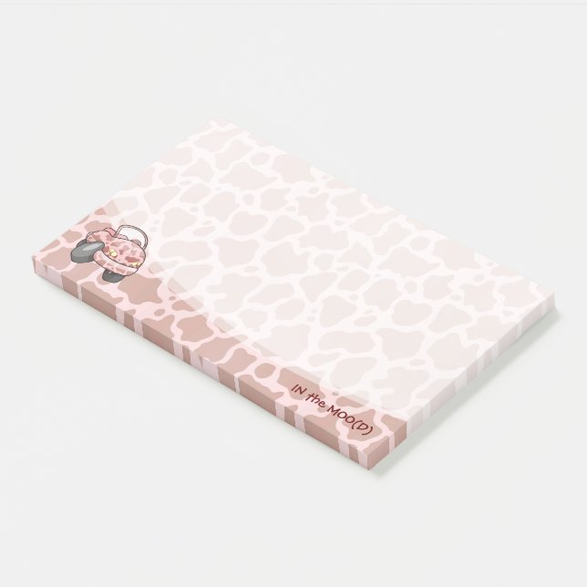 Moo Car Post-it Notes (Angled)