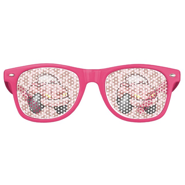 Moo Car Retro Sunglasses (Front)