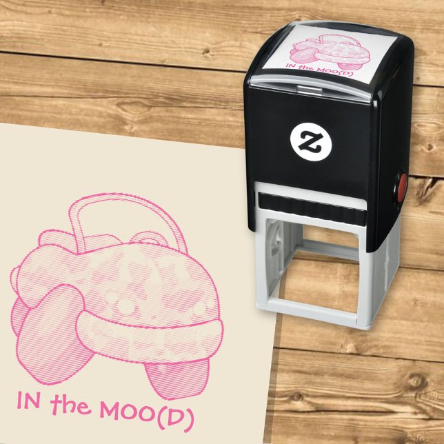 Moo Car Self-inking Stamp (Creator Uploaded)