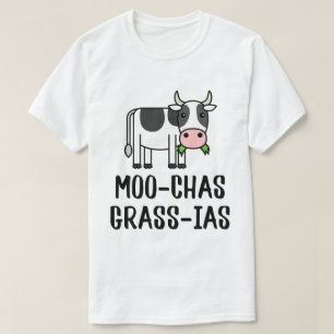 Moo-chas Grass-ias, Muchas Gracias gifts Calf Cow T-Shirt