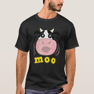 Moo Cow Farm Animals For Kids And Adults T-Shirt