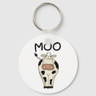 Moo Cow Keychain