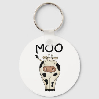Moo Cow Keychain