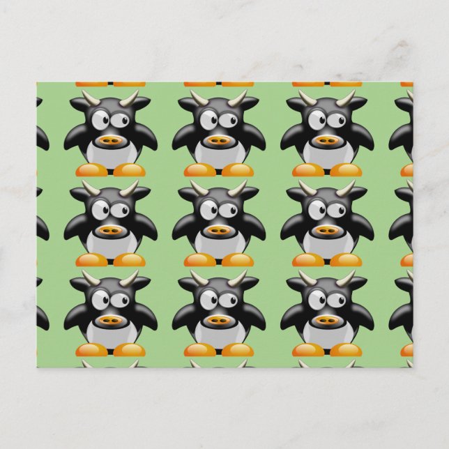 moo cow postcard (Front)