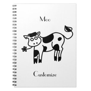 Moo Cow Thunder_Cove Notebook