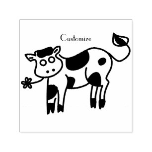 Moo Cow Thunder_Cove  Self-inking Stamp
