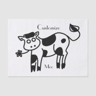 Moo Cow Thunder_Cove Tissue Paper