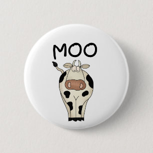 Moo Cow Tshirts and Gifts 2 Inch Round Button