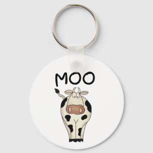 Moo Cow Tshirts and Gifts Keychain