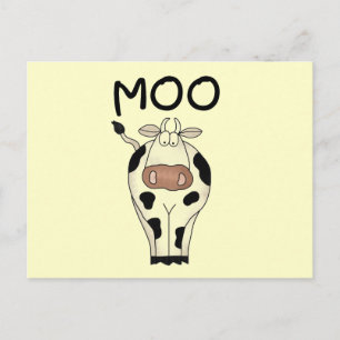 Moo Cow Tshirts and Gifts Postcard