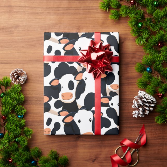 Moo Cow Wrapping Paper (Holiday Gift)