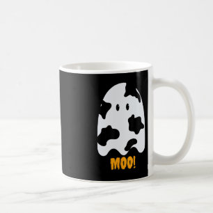 Moo! Cute Funny Cow Print Ghost Halloween Tee  Coffee Mug
